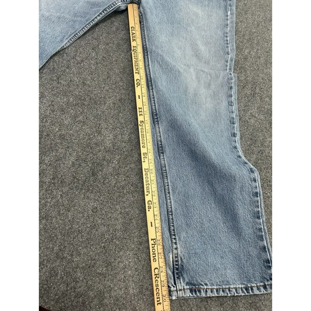 Levi's 505 Jeans Men's 40‎ X 30 Denim Blue Straight Leg Medium Dark Wash Pants